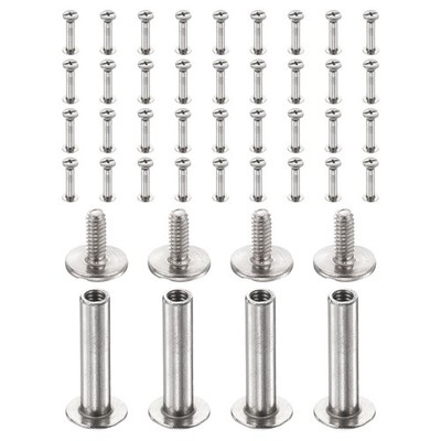 40 Set Phillips Chicago Screw M2xmm Binding Post Screw Silver