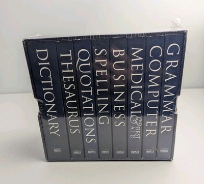 The New International Websters Pocket Reference Library Sealed Rare Condition!!!