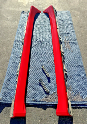 #ad 🔥MITSUBISHI LANCER EVO X OEM Side Skirts Pair Factory Rocker Panels EVO 10 CZ4A $400.00