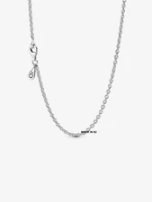 Brand New Pandora Cable Chain Necklace 17.7 in (590200)