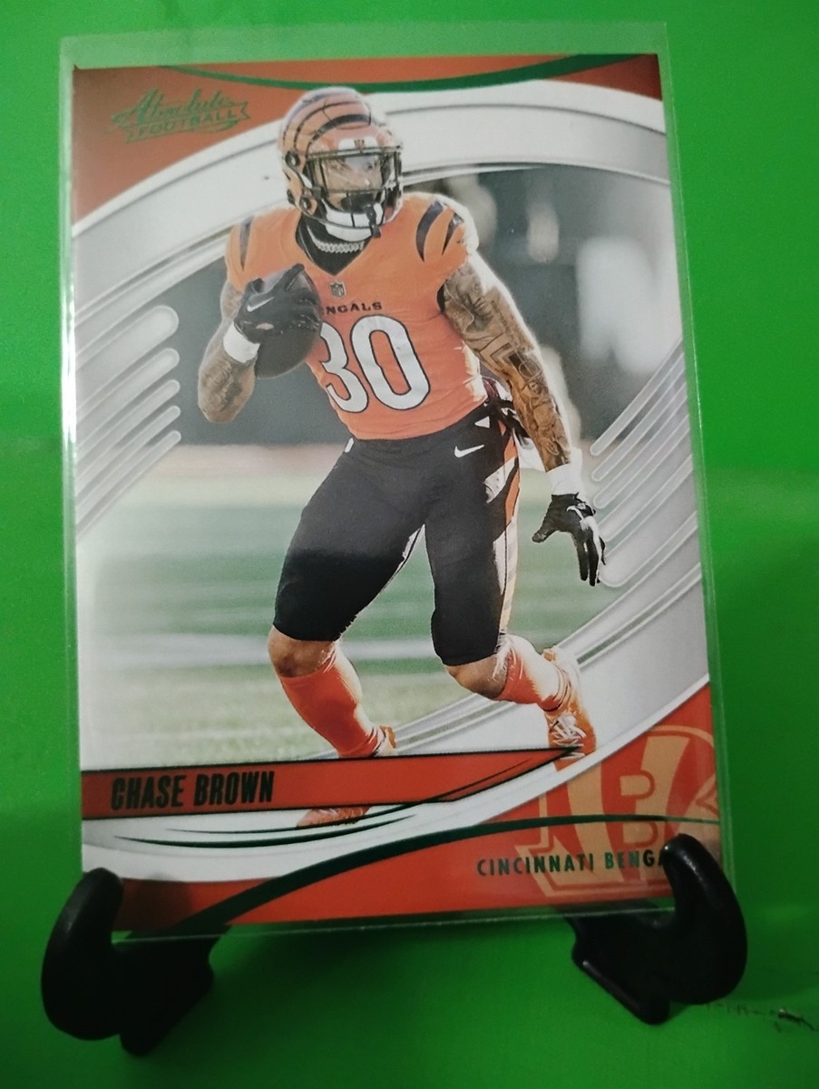 J9 2025 Panini Absolute - Chase Brown #98 Green | eBay