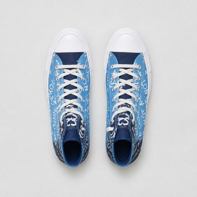 Converse Men's UNT1TL3D High ''Not A Chuck - University Blue'' 172573C Sneakers 10