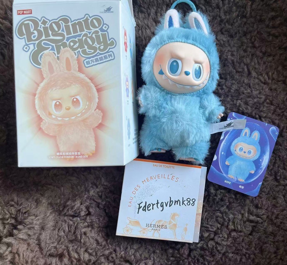 POP MART Big into Energy LABUBU 2個 ① POP NOW:THE MONSTERS Big into Energy Series-Vinyl Plush