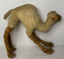 Steiff 1960s VINTAGE Mohair Original Dromedary Camel Plush Toy NO TAG