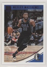 2018-19 Panini Donruss Press Proof Purple 28/199 Wesley Matthews #20 z6b