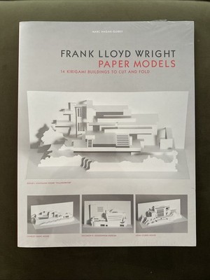 Frank Lloyd Weight Paper Model Buildings Cut And Fold Book