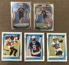 2021 Panini Prizm Carolina Panthers Rookie Lot - Jaycee Horn, Jeremy Chinn