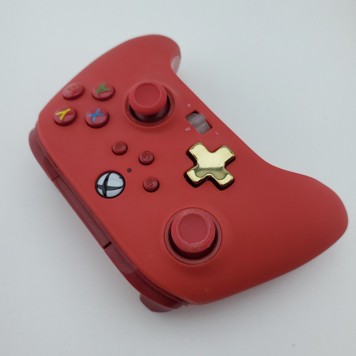 Lot Of 5 PowerA 1518810-01 Enhanced Wired Controller Red for Xbox