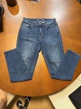 Old Navy Women's Mid-Rise Boyfriend Jeans Blue Medium Wash Denim 5-Pocket