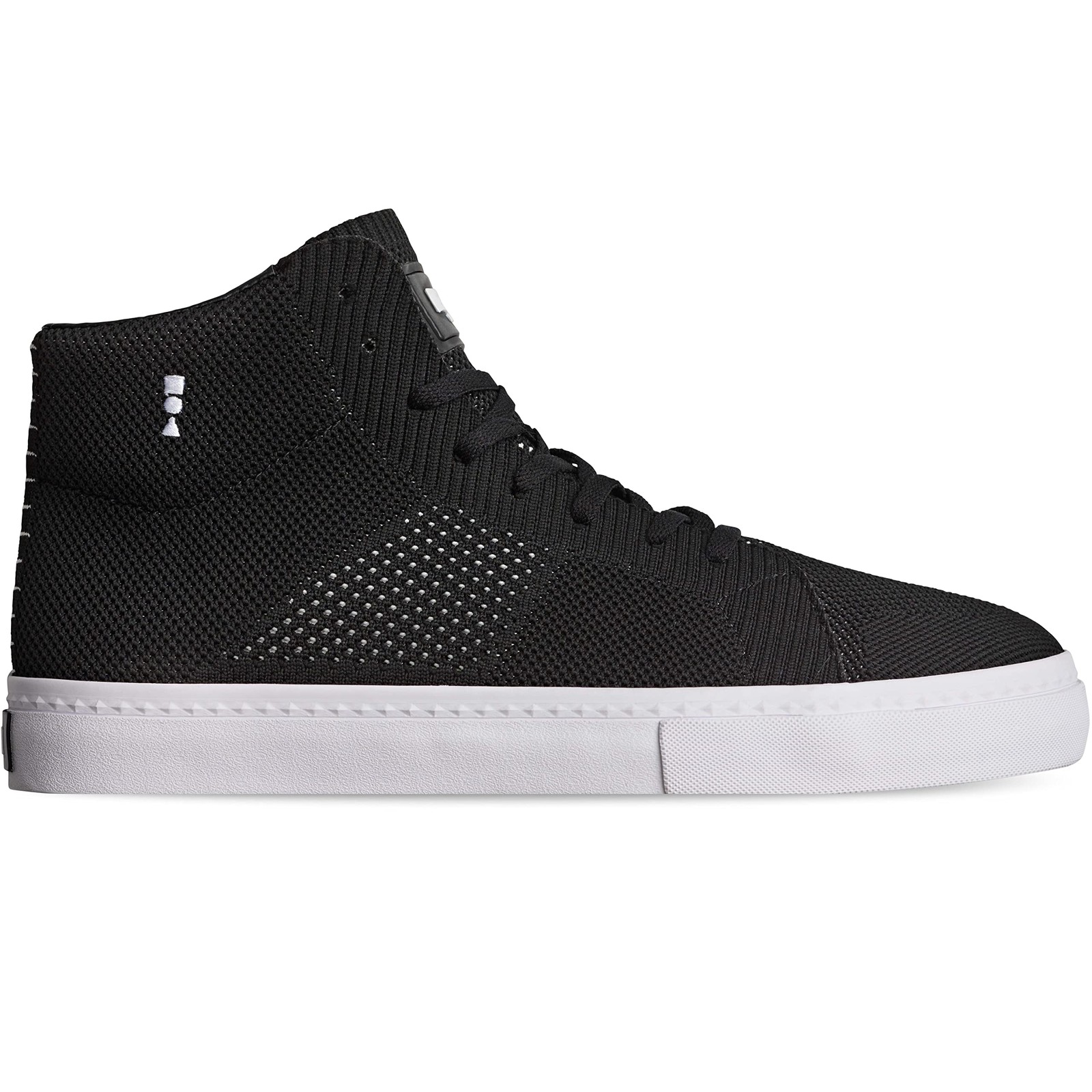 La Knit Black & White Sneakers Size 9 D Medium Width