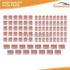 90Pcs For Wago 221 Lever Nuts Compact Splicin...