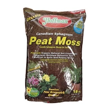 ... Hoffman Canadian Sphagnum Peat Moss-18 Quart,Brown/A,37029