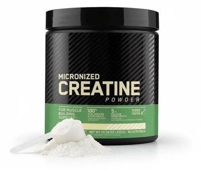 Mikronisiertes Kreatin Monohydrat 300g | 60 Portionen (5Gr)  | Geschmacksneutral