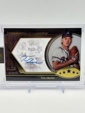 2025 Topps Five Star #PP-TG Tom Glavine Pentamerous Penmanship #/25