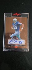 2024 Leaf Electrum Bronze Atlantis 7/20 Drew Pearson #BA-DP1 Auto HOF 8d2