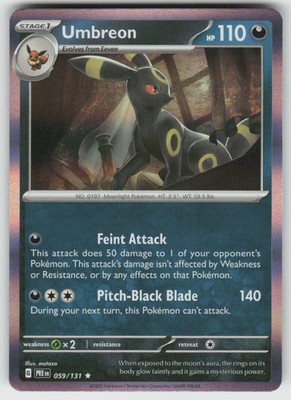 PO-02 Holo Umbreon 059/131 Rare SV: Prismatic Evolutions