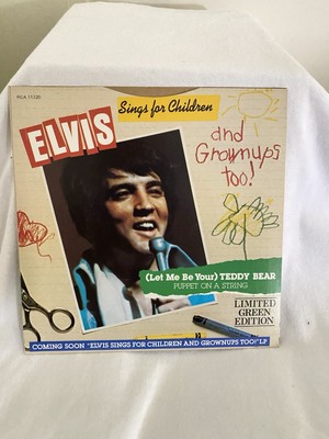 Elvis Presley RCA 11320 Canada Import Let Me Be Your Teddy Bear/ Puppet On A Str