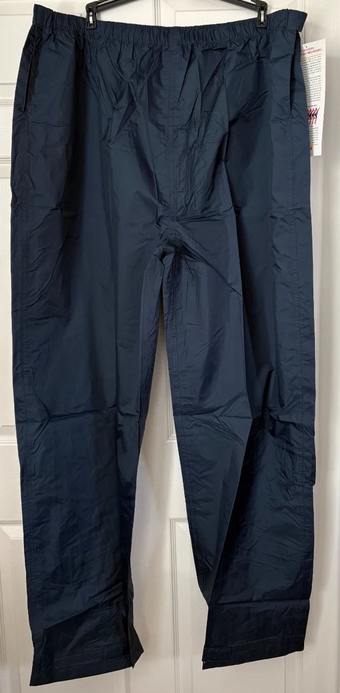 WearGuard Rain Pants 3XL Tall Waterproof Nylon Workwear Outdoor Rainwear NWT