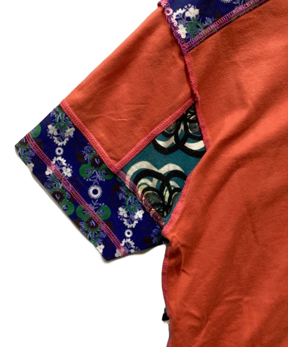 ISSEY MIYAKE Patchwork T-shirt Men Multicolor | eBay