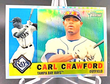 2009 Topps Heritage Chrome - Refractor Carl Crawford 250/560 #C23