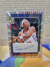 Cheryl Ford - 2025 WNBA Donruss - Signature Series Holo Laser Auto
