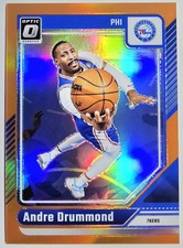 2024-25 Panini Donruss Optic #221 Andre Drummond Orange Prizm /175 76ers 🟡✨️ B