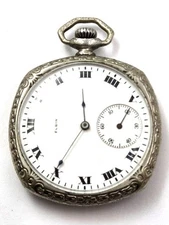 Vintage Elgin Sidewinder Pocket Watch, 1910's, Vintage Watches