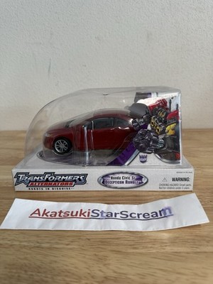 Transformers Alternators #24 Decepticon Rumble Honda Civic Hasbro VERY RARE MISB