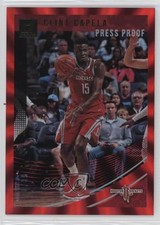 2018-19 Panini Donruss Press Proof Red Laser 90/99 Clint Capela #62 0t07