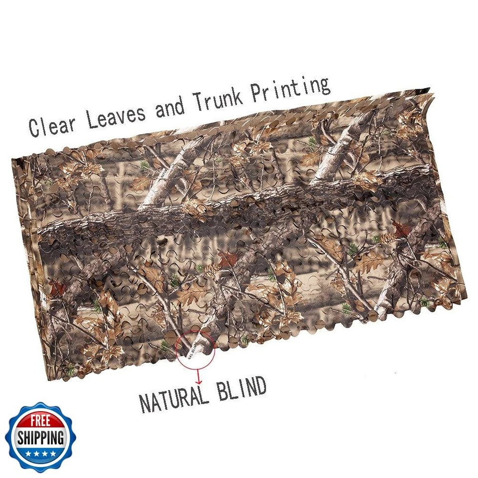 AUSCAMOTEK Camo Netting Camouflage Net Deer Blinds Material for Ground Portab - Image 4 of 4
