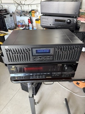 Sansui SE-8 Graphic Equalizer Blue-Light Spectrum Analyzer NEW Bulb SERVICED 