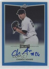 2016 Leaf Metal Draft Blue Prismatic 13/25 Chance Adams #BA-CA1 Auto 0af