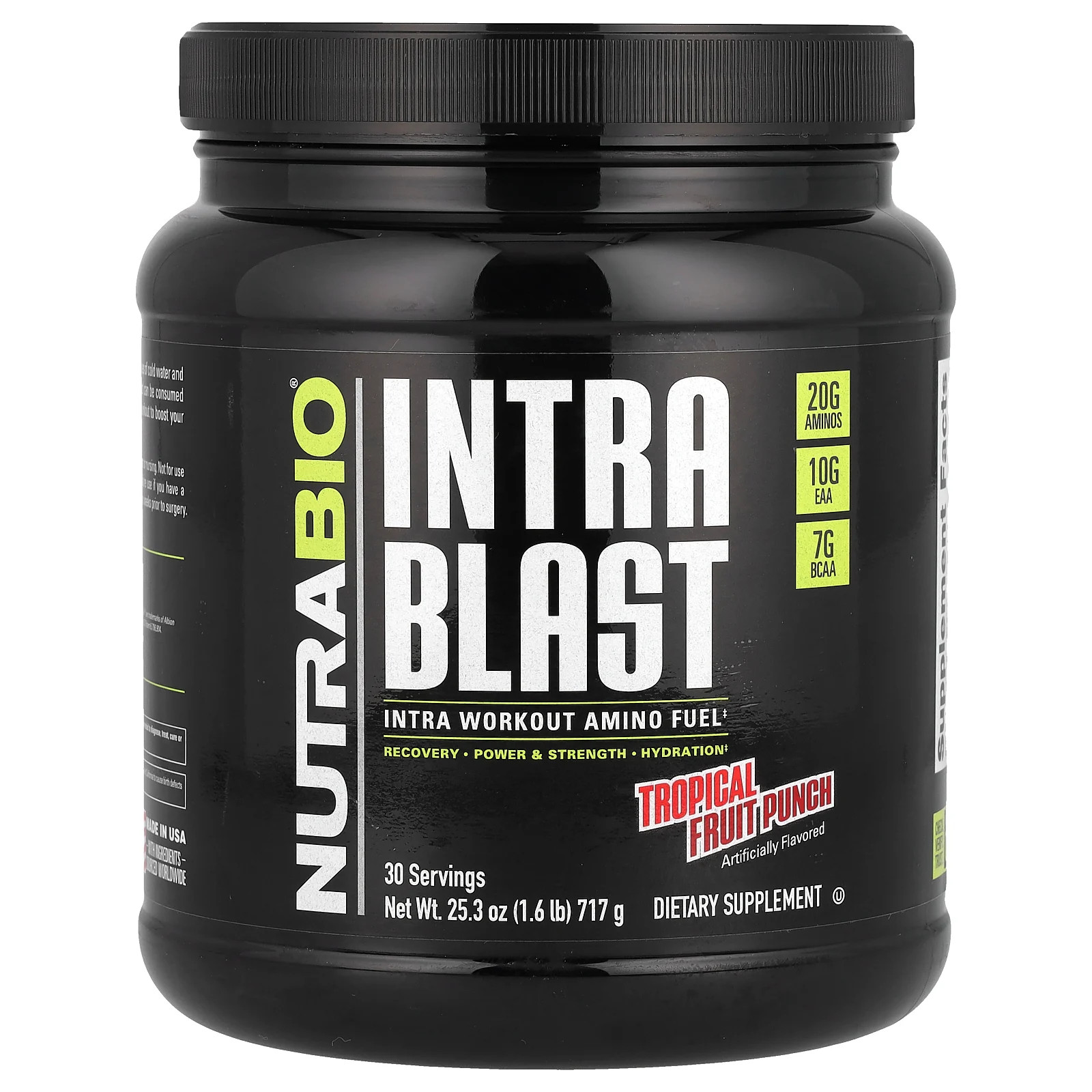 Intra Blast Intra Workout Amino Fuel пунш из тропических фруктов 16 фунта 717 г 8490₽