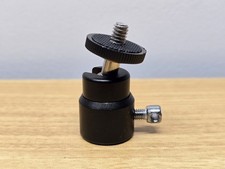 Mini Ball Head Metal Ballhead 360 Pan 90 Tilt Tripod Mount