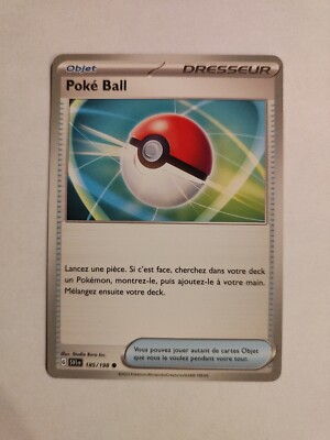 Pokemon Karte - Pokéball 185/198 - Scharlach und Lila EV1