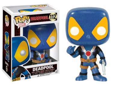 Deadpool Blue Thumbs Up Daumen Hoch POP! Marvel #112 Vinyl Figur Funko