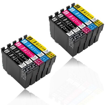10x Tinte Patronen (XL) für EPSON XP-2205 XP-3200 XP-3205 XP-4200 XP-4205