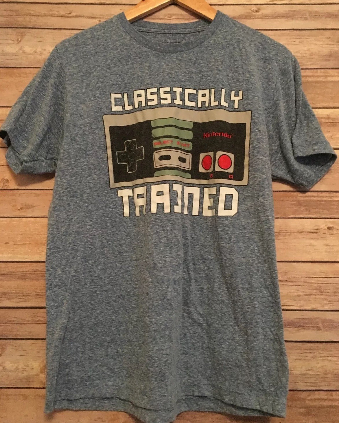 NES Controller Shirt Nintendo Classically Trained… - image 1
