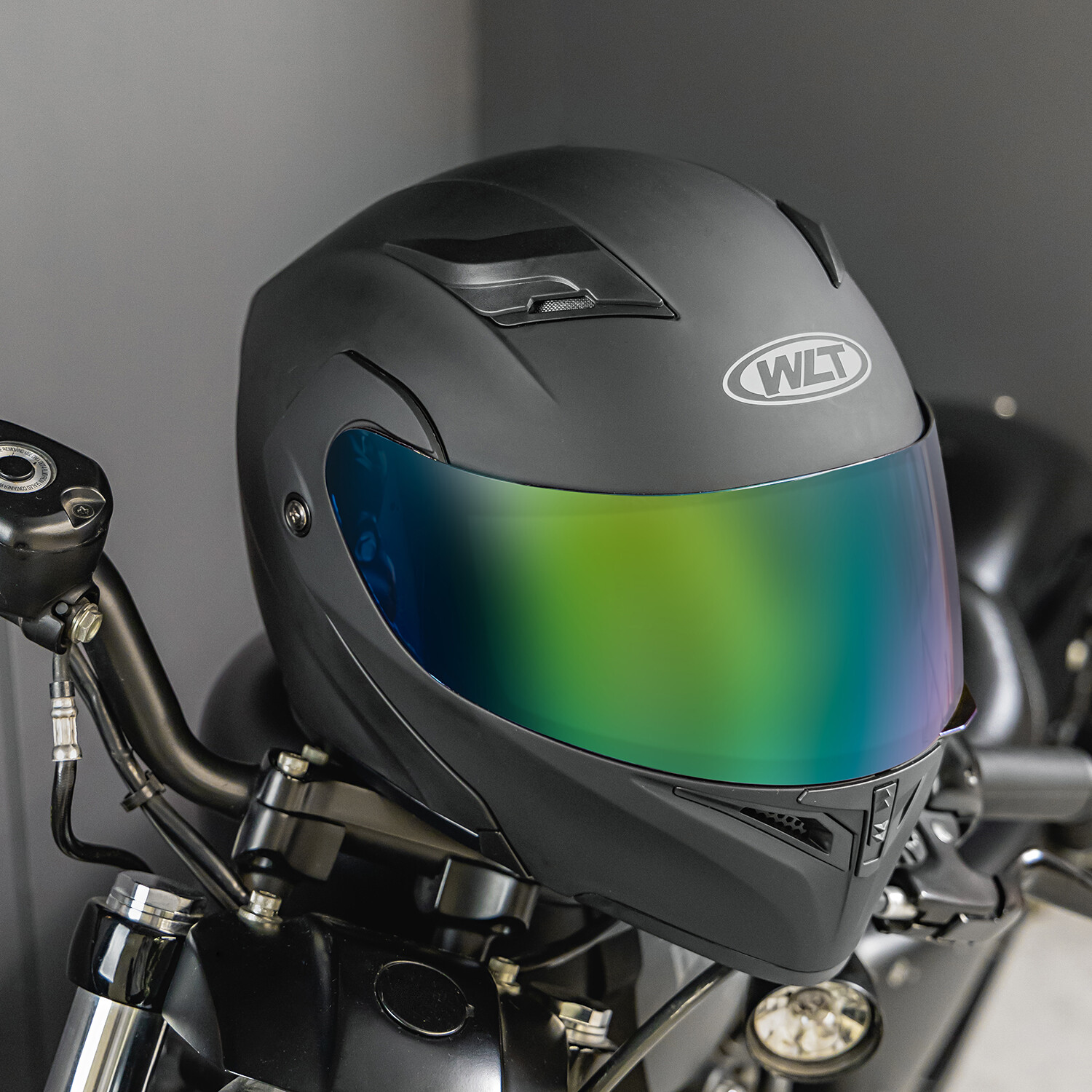 DOT Modular Helmet Full Face Dual Visor Flip Up Motorcycle MX Helmet + SHIELD XL