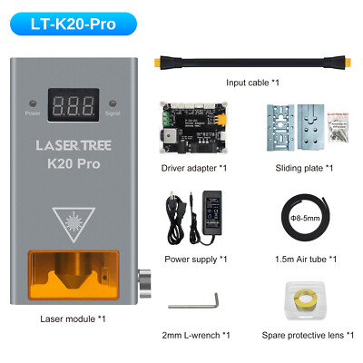 Laser Module 20W Optical Power Laser Engraver Module Head