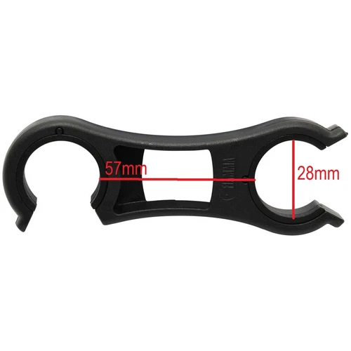 FIAMMA BIKE RACK RETAINER CLIP IN BLACK catch for carry bike 4 motorhome caravan