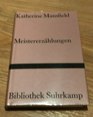 Katherine Mansfield - Meistererzählungen | 4.-5. Tsd. 1986 | Bibliothek Suhrkamp