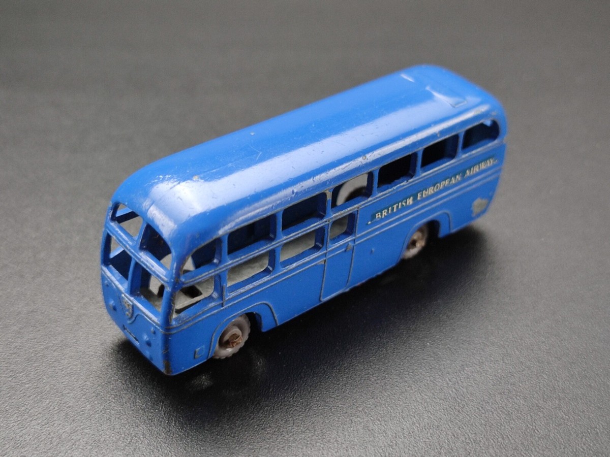 ミニカー MATCHBOX No58 BRITISH EUROPEAN AIRWAYS Vtg Lesney Matchbox No.58 BEA Coach British European Airways