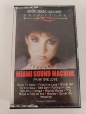 Primitive Love  by Miami Sound Machine Cassette, Apr-1985, Epic Tested