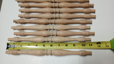 12 OAK Spindles for Cribs  Cradles Size 11 inch