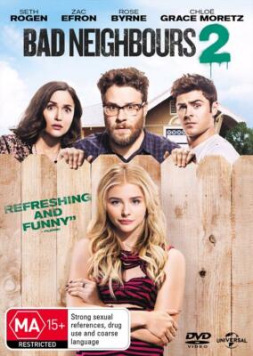 Bad Neighbours 2 DVD Brand New & Sealed Region 4 Seth Rogen Zac Efron Comdey
