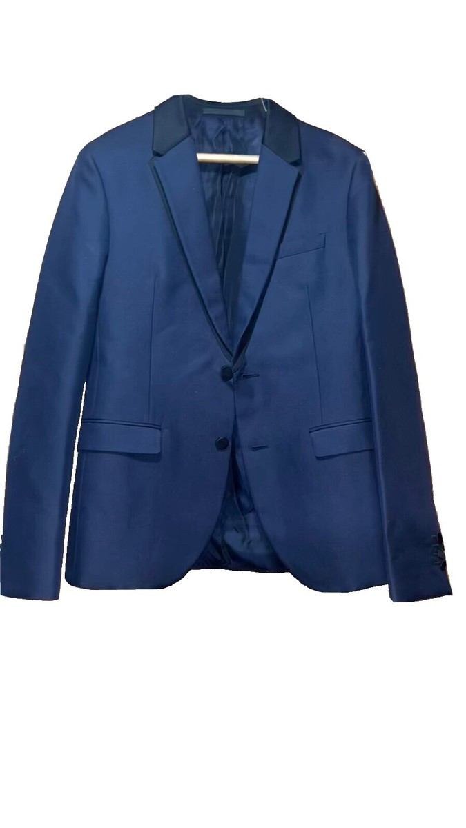Valentino Blue Double-Breasted Suits & Blazers for Men for