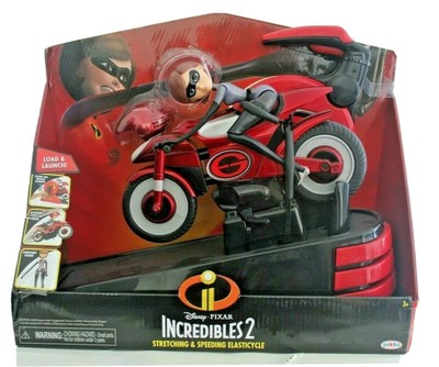 Disney Incredibles 2 Stretching & Speeding Elasticycle Elastigirl Toy Motorcycle 39897766058 | eBay