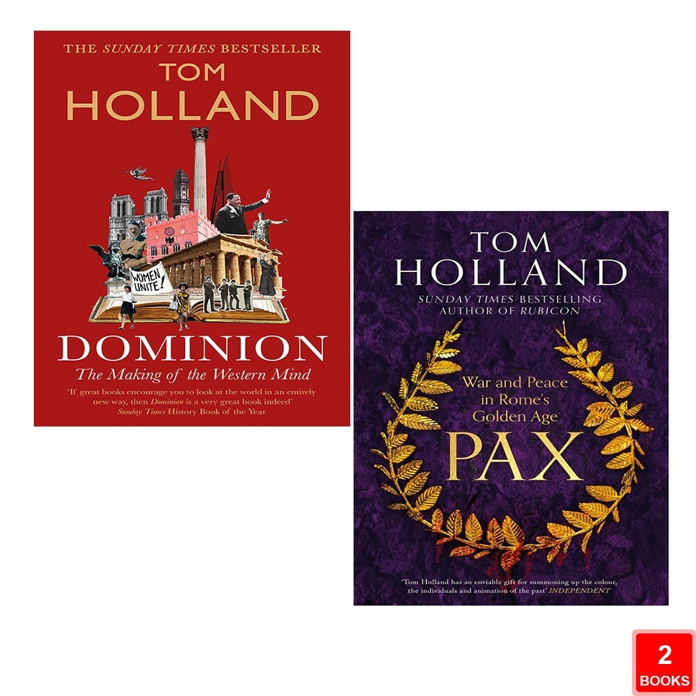 Tom Holland Collection 2 Books Set Pax War and Peace Rome's Golden, Dominion