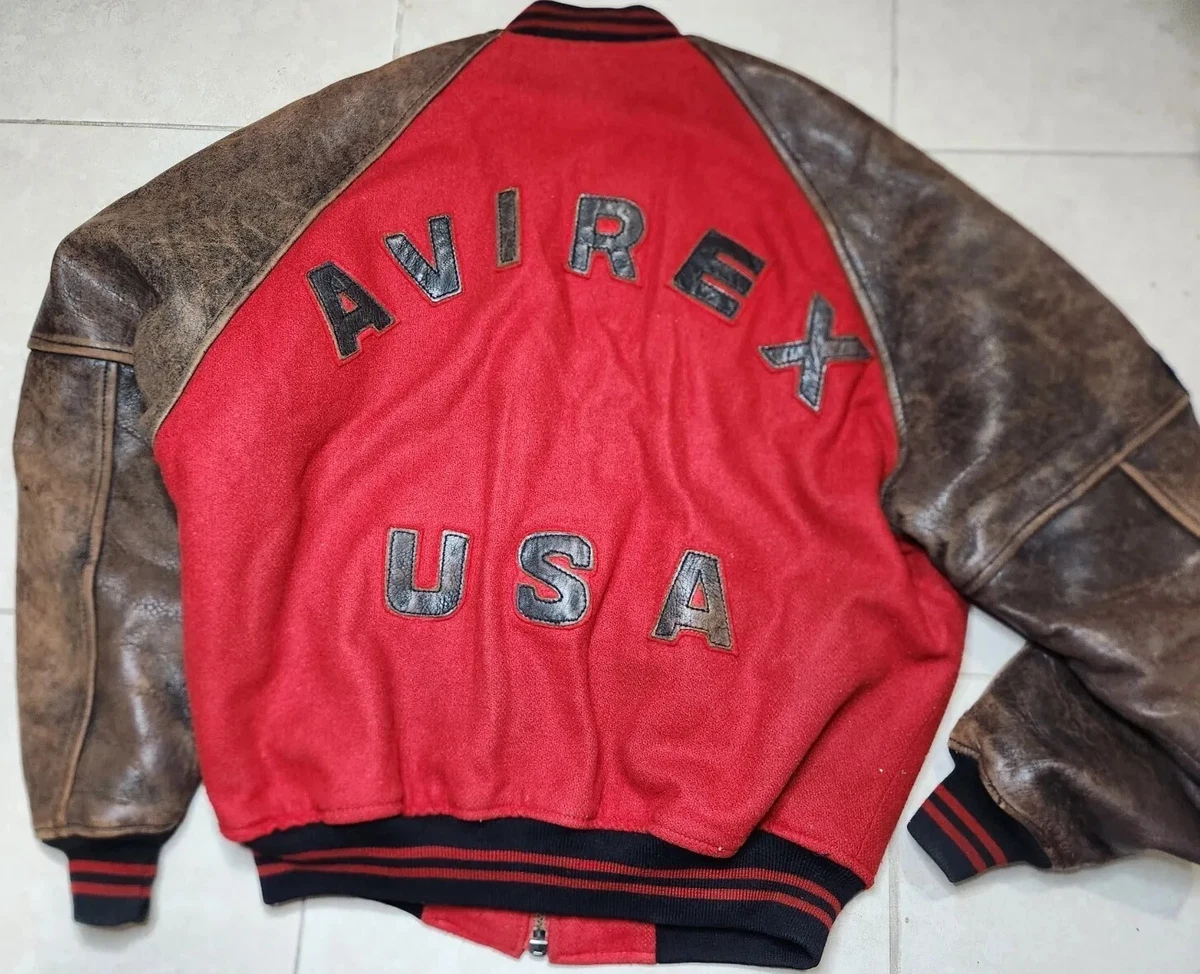 Baseball Jacket Vintage Men AVIREX USA